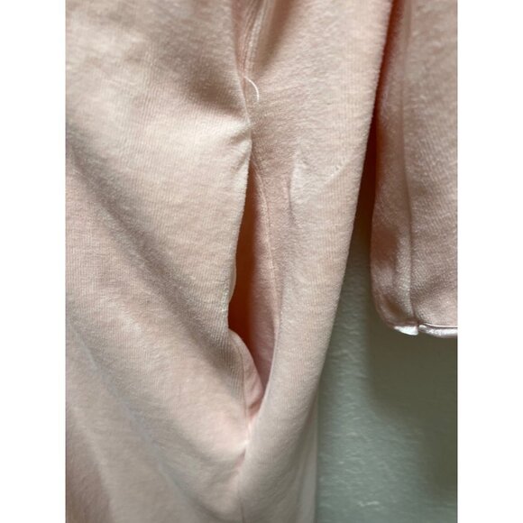 Vintage Diamond Tea Long Robe Soft Velour  with Pockets - Picture 8 of 9